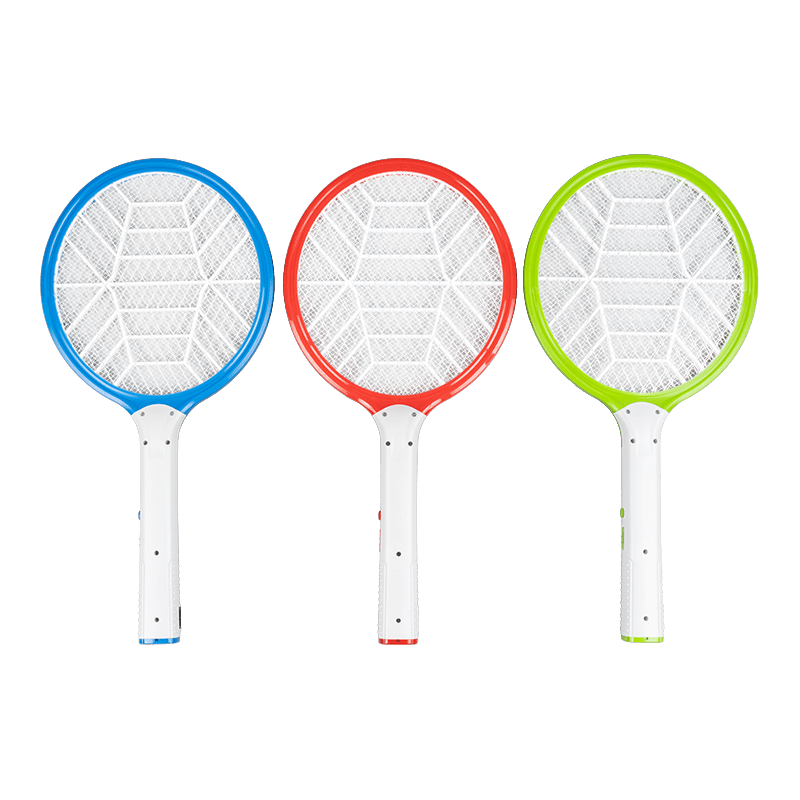 FF-001 เครื่องตียุงไฟฟ้า 3 สี 400mA สายไฟรูปแปดสาย
