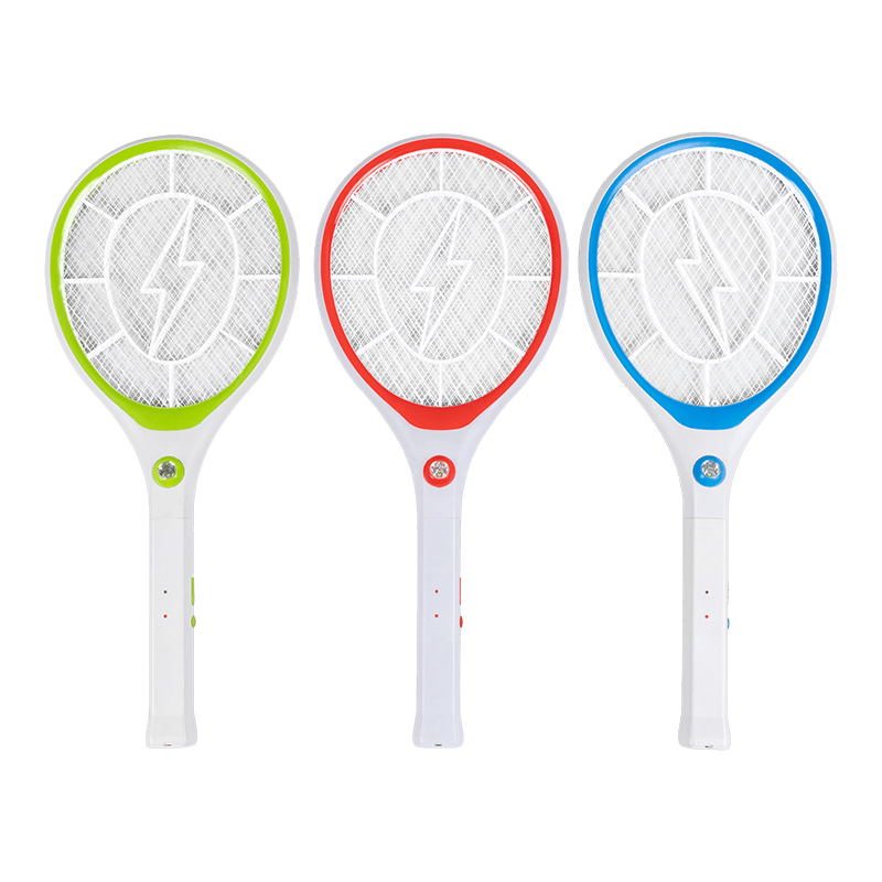 FF-787A ไฟ LED 3 สีพร้อมแบตเตอรี่ตะกั่วกรดปลั๊ก 400mAh เครื่องตียุงไฟฟ้า